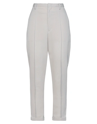 Shop Isabel Marant Woman Pants Light Grey Size 10 Wool