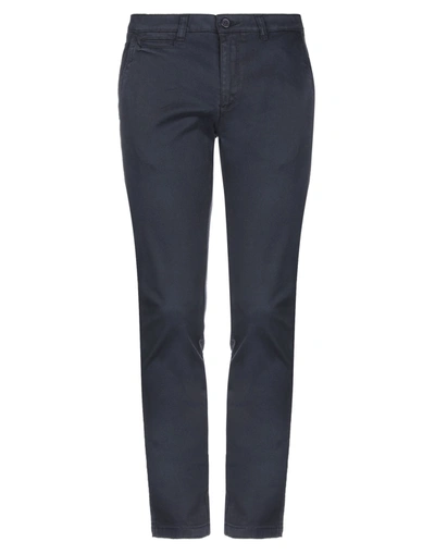 Shop Markup Casual Pants In Dark Blue