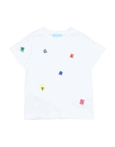 Shop Lanvin Toddler Boy T-shirt White Size 6 Cotton