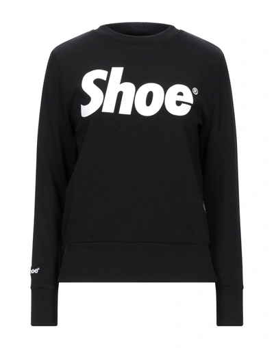 Shop Shoeshine Sweatshirts In Black
