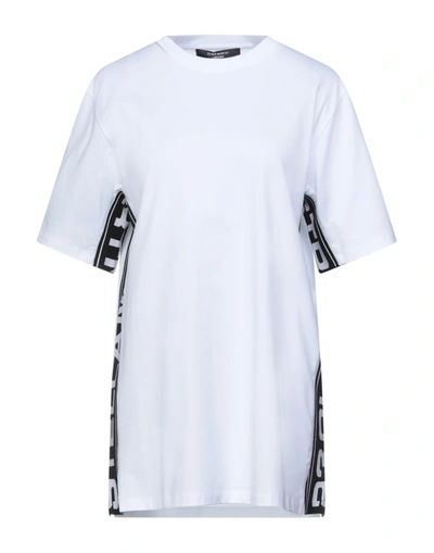 Shop Stella Mccartney Woman T-shirt White Size Xs Cotton, Viscose, Polyester
