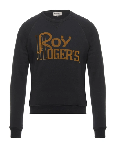 Shop Roy Rogers Sweatshirts In Black