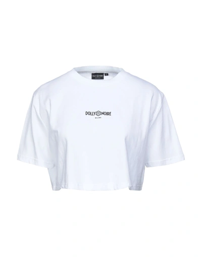 Shop Dolly Noire T-shirts In White