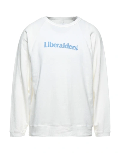 Shop Liberaiders T-shirts In Ivory
