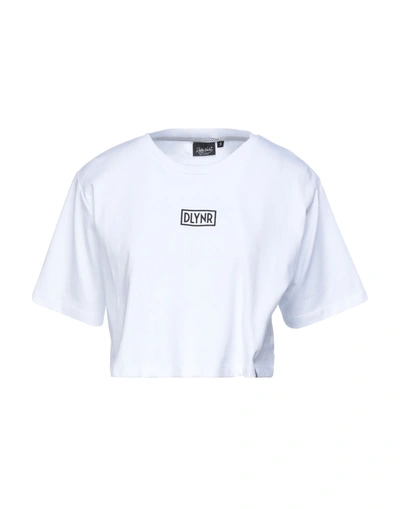 Shop Dolly Noire Woman T-shirt White Size M Cotton