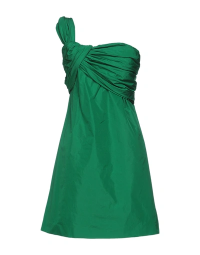 Shop Maliparmi Short Dresses In Green