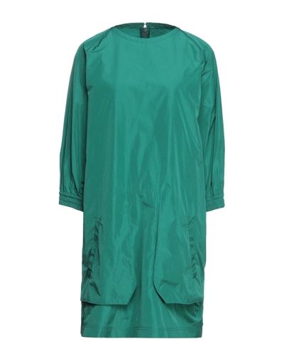 Shop Neil Barrett Woman Mini Dress Green Size 4 Polyester