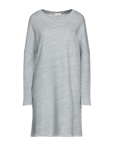 Shop American Vintage Woman Mini Dress Grey Size S Cotton