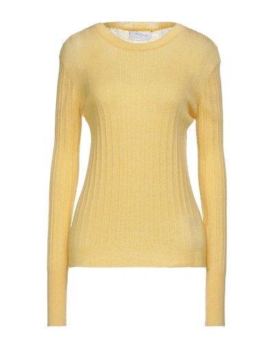 Shop Beatrice B Beatrice.b Sweaters In Yellow