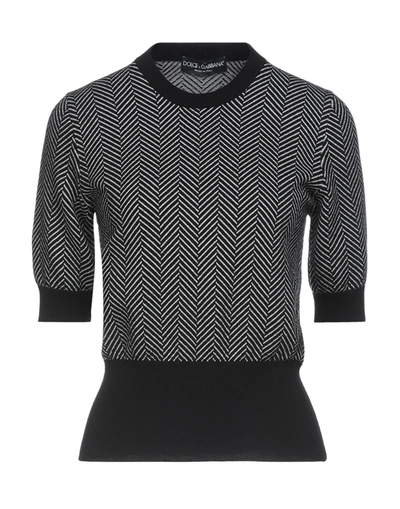Shop Dolce & Gabbana Woman Sweater Black Size 14 Cashmere