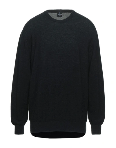 Shop Andrea Fenzi Sweaters In Steel Grey