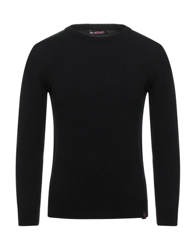 Shop Imperial Man Sweater Black Size Xxl Viscose, Polyester, Polyamide