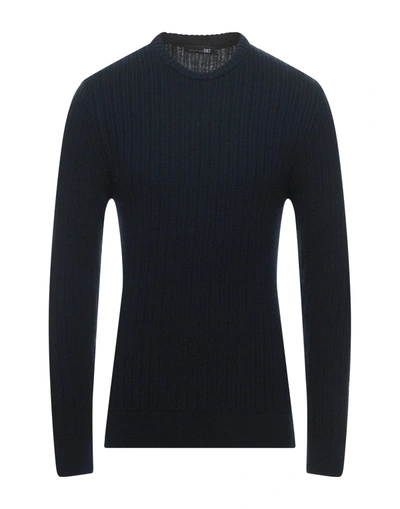 Shop Diktat Sweaters In Dark Blue