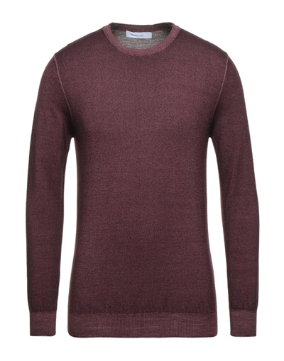 Shop Cruciani Man Sweater Garnet Size 46 Wool In Red