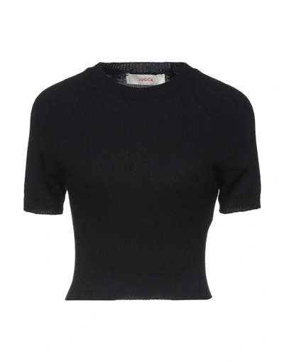 Shop Jucca Woman Sweater Black Size S Cashmere