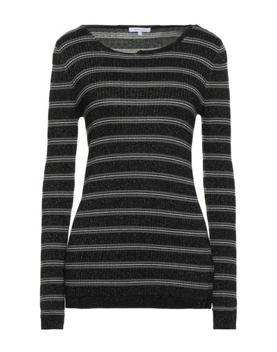 Shop Patrizia Pepe Sweaters In Black