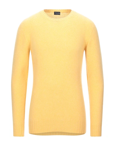 Shop Drumohr Sweaters In Yellow