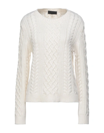 Shop Nili Lotan Sweaters In Ivory