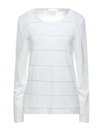Shop Le Tricot Perugia Sweaters In Ivory