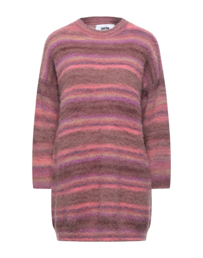Shop Mauro Grifoni Sweaters In Coral