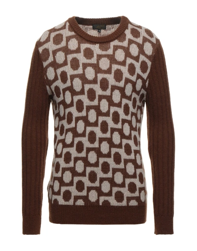 Shop Le Mont St Michel Sweaters In Brown