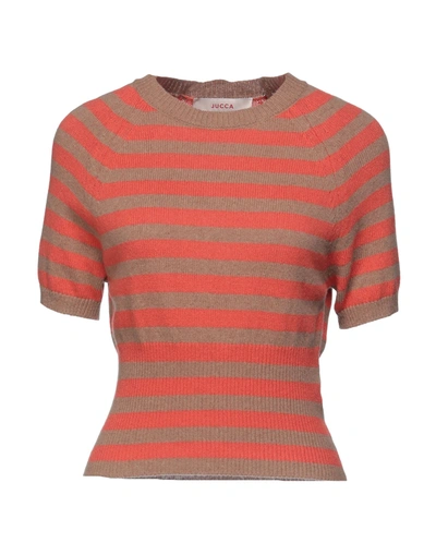 Shop Jucca Sweaters In Orange