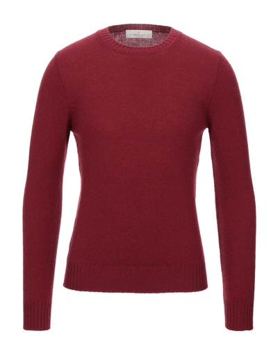 Shop Accademie Tessili Sweaters In Red