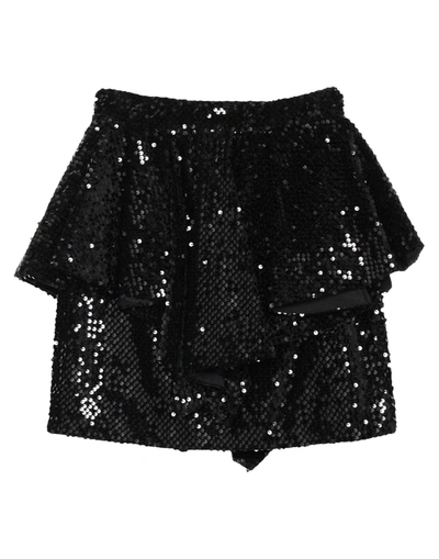 Shop Alexandre Vauthier Mini Skirts In Black