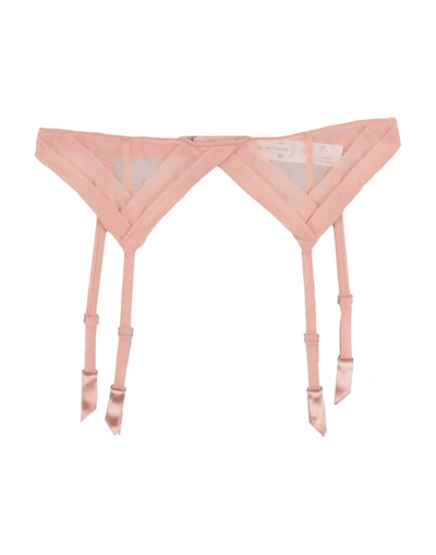 Shop Chantal Thomass Garter Belts In Light Pink