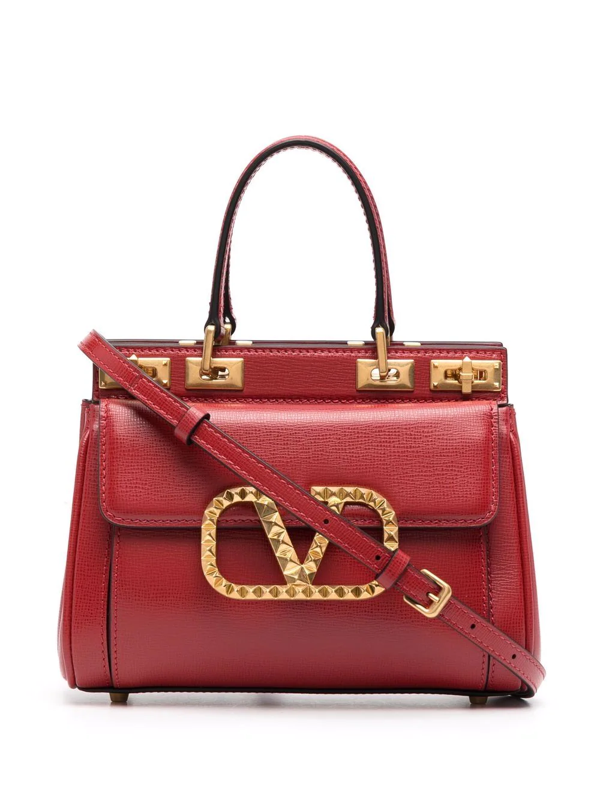 Valentino Garavani Mini Alcove Top-handle Bag In Red | ModeSens