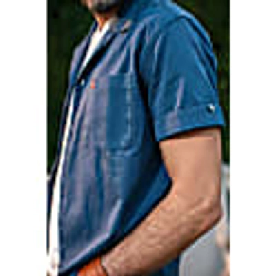 &sons Trading Co Men's Blue &sons Club Shirt Navy In Club