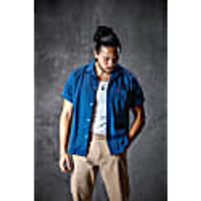 &sons Trading Co Men's Blue &sons Club Shirt Navy In Club