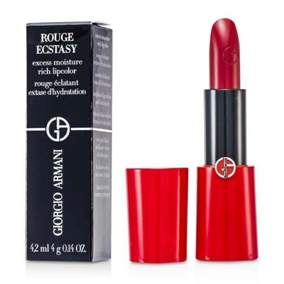 Shop Armani Collezioni Giorgio Armani Rouge Ecstasy Ladies Cosmetics 3605521843524 In 401 Hot