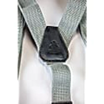 &sons Trading Co Black Cotton Leather Braces In Leather