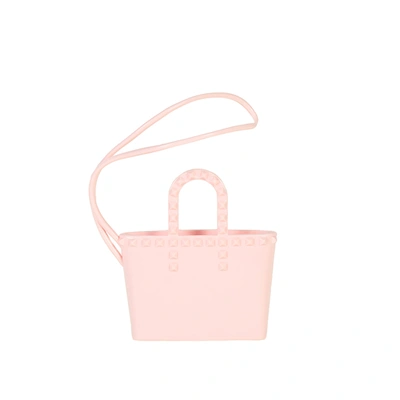 Shop Carmen Sol Itsy Bitsy Tote Charm In Baby-pink