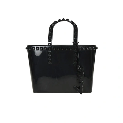 Shop Carmen Sol Miriam Micro Mini Tote In Black