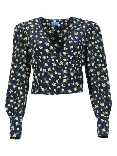 Shop Lhd Roadhouse Blouse, Ditsy Floral Black