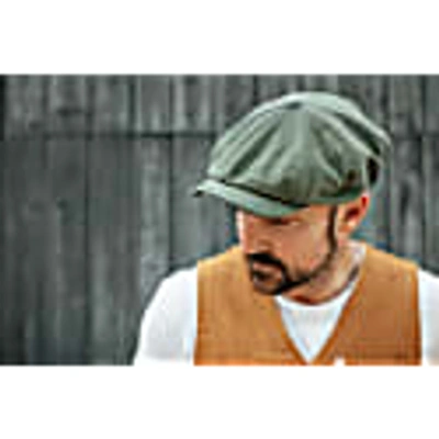 &sons Trading Co Men's &sons Jackson Baker Boy Cap - Green In Army