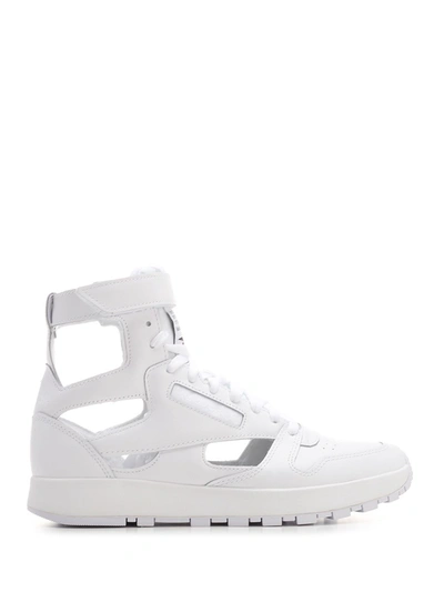 Shop Maison Margiela X Reebok Gladiator Sneakers In White