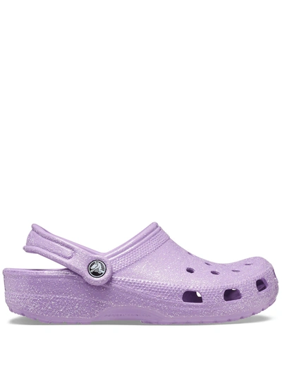 Shop Crocs Sandalo Classic Glitter Clog
