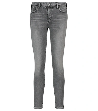 Agolde Sophie Ankle Organic Cotton Skinny Jeans In Grey | ModeSens
