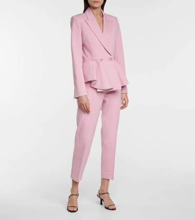 Shop Dorothee Schumacher Emotional Essence Blazer In Pink