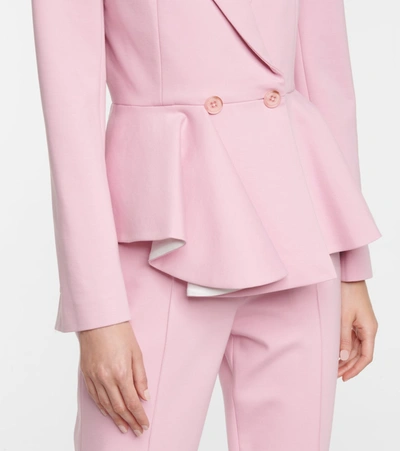 Shop Dorothee Schumacher Emotional Essence Blazer In Pink