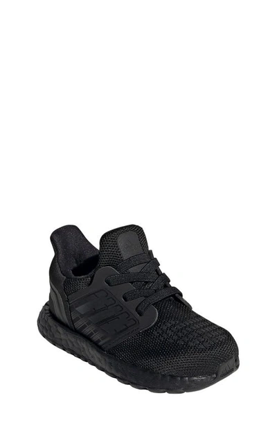 Shop Adidas Originals Kids' Ultraboost 20 El I Running Sneaker In Core Black/ Core Black