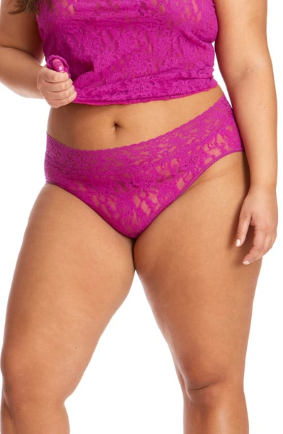 Shop Hanky Panky French Briefs In Belle Pink