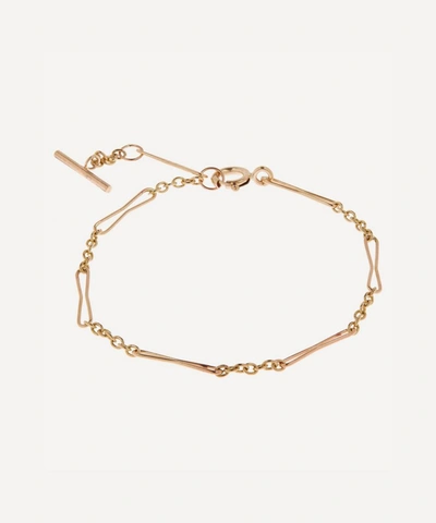 Shop Pascale Monvoisin 9ct Gold Petra N'1 Chain Bracelet