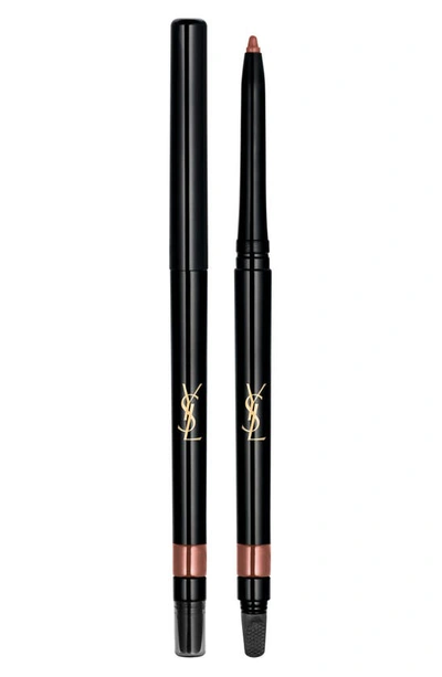 Shop Saint Laurent Dessin Des Levres Lip Liner Pencil In 20 Brun Sahara