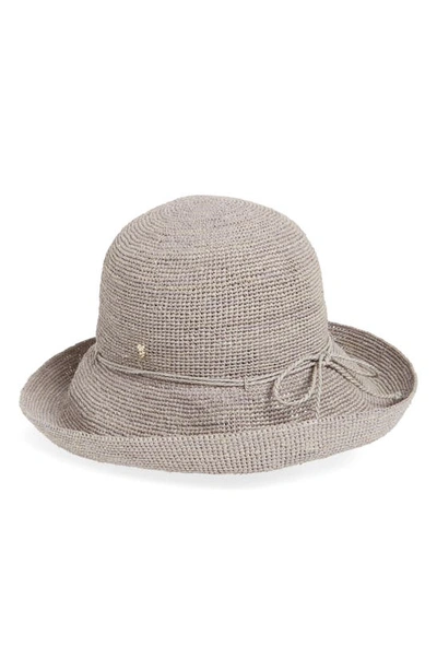 Shop Helen Kaminski 'provence 10' Packable Raffia Hat In Eclipse Melange