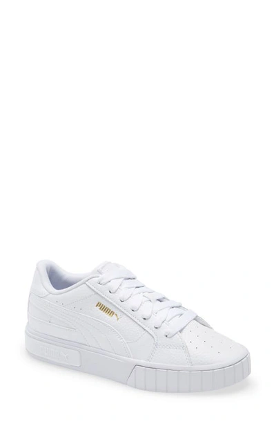 Shop Puma Cali Star Sneaker In  White- White