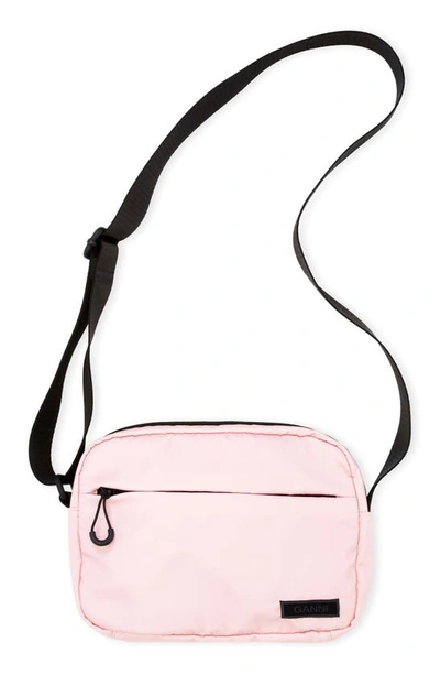 Shop Ganni Festival Bag In Pink Nectar